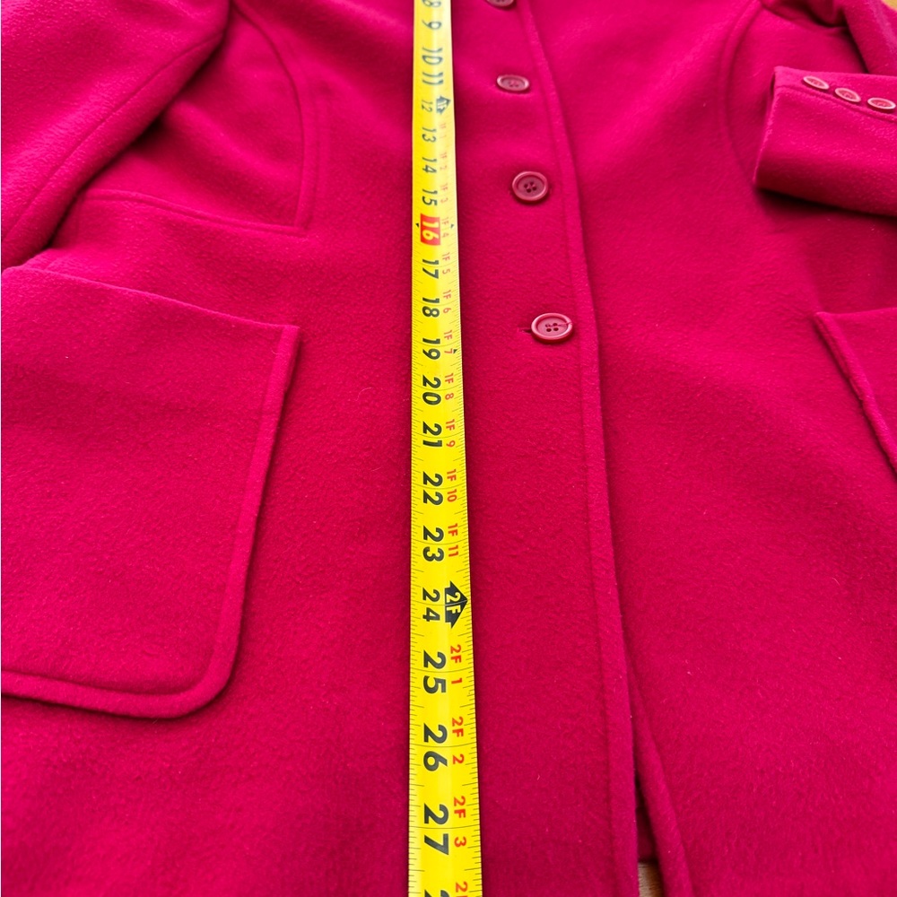 Coldwater Creek Ladies Raspberry Jacket Size 6 - Picture 8 of 11